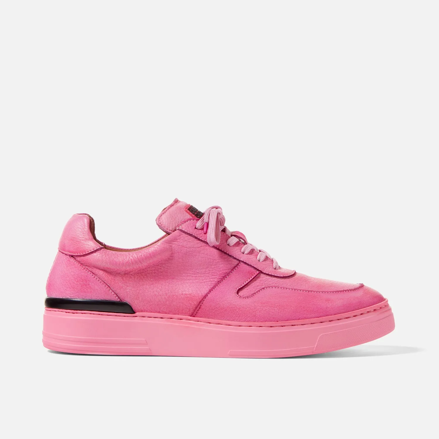 Ritchie Hand-Dyed Pink Sneaker - Men's sold by Duke + Dexter