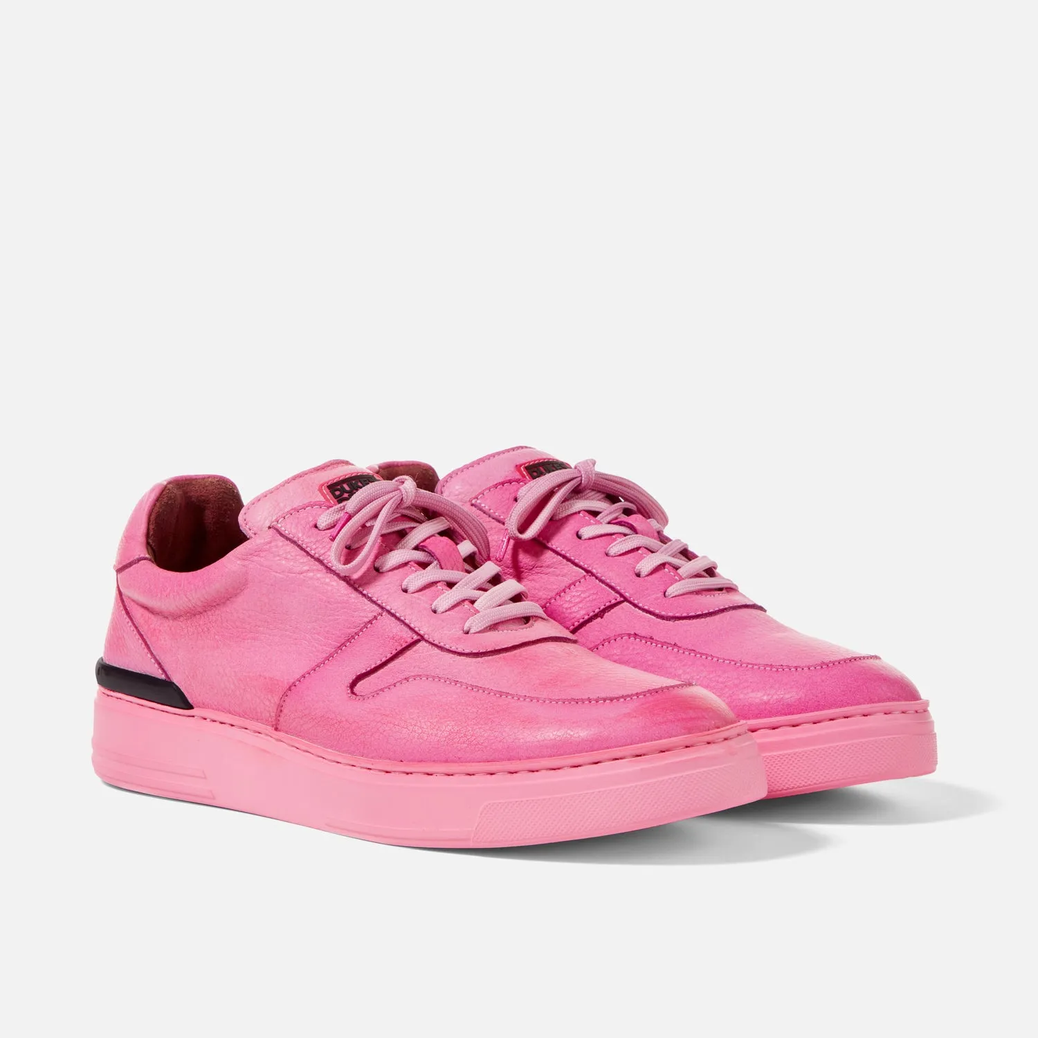 Ritchie Hand-Dyed Pink Sneaker - Men's sold by Duke + Dexter product image thumbnail 3