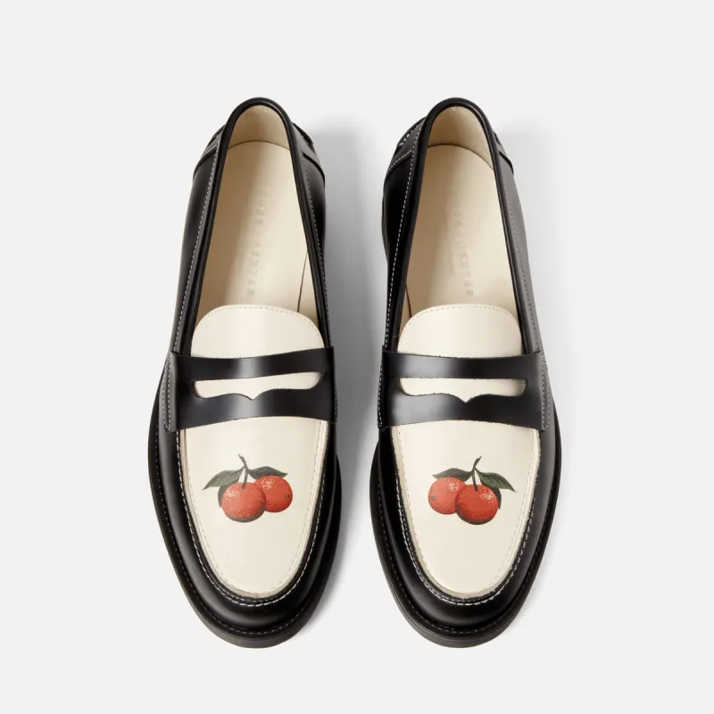 Wilde Orange Penny Loafer - Men's sold by Duke + Dexter