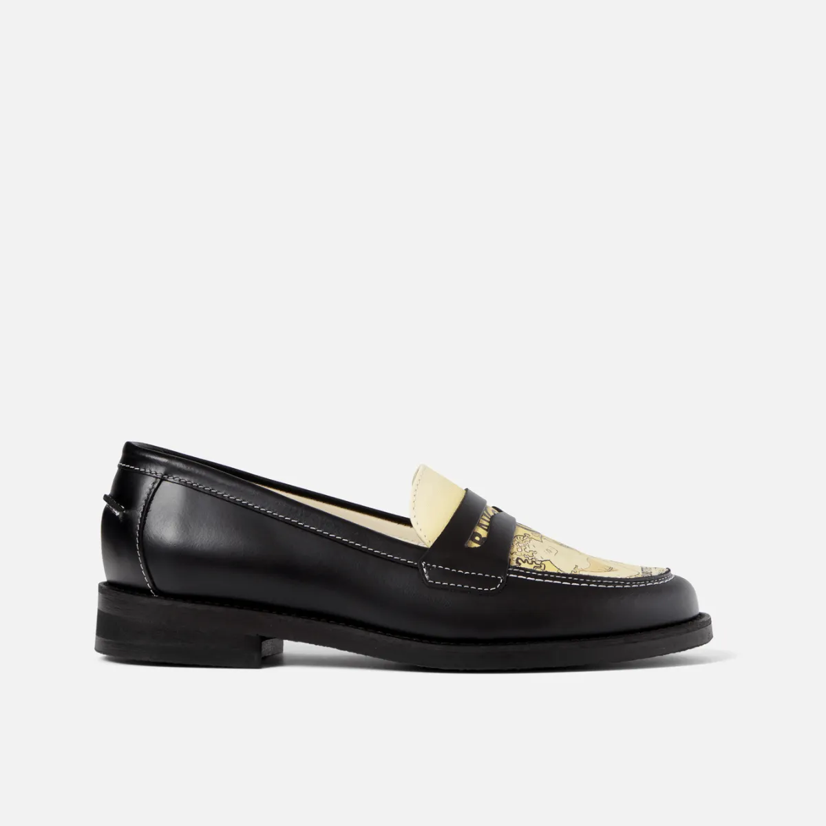 Wilde Champagne Penny Loafer - Women's sold by Duke + Dexter product image thumbnail 4