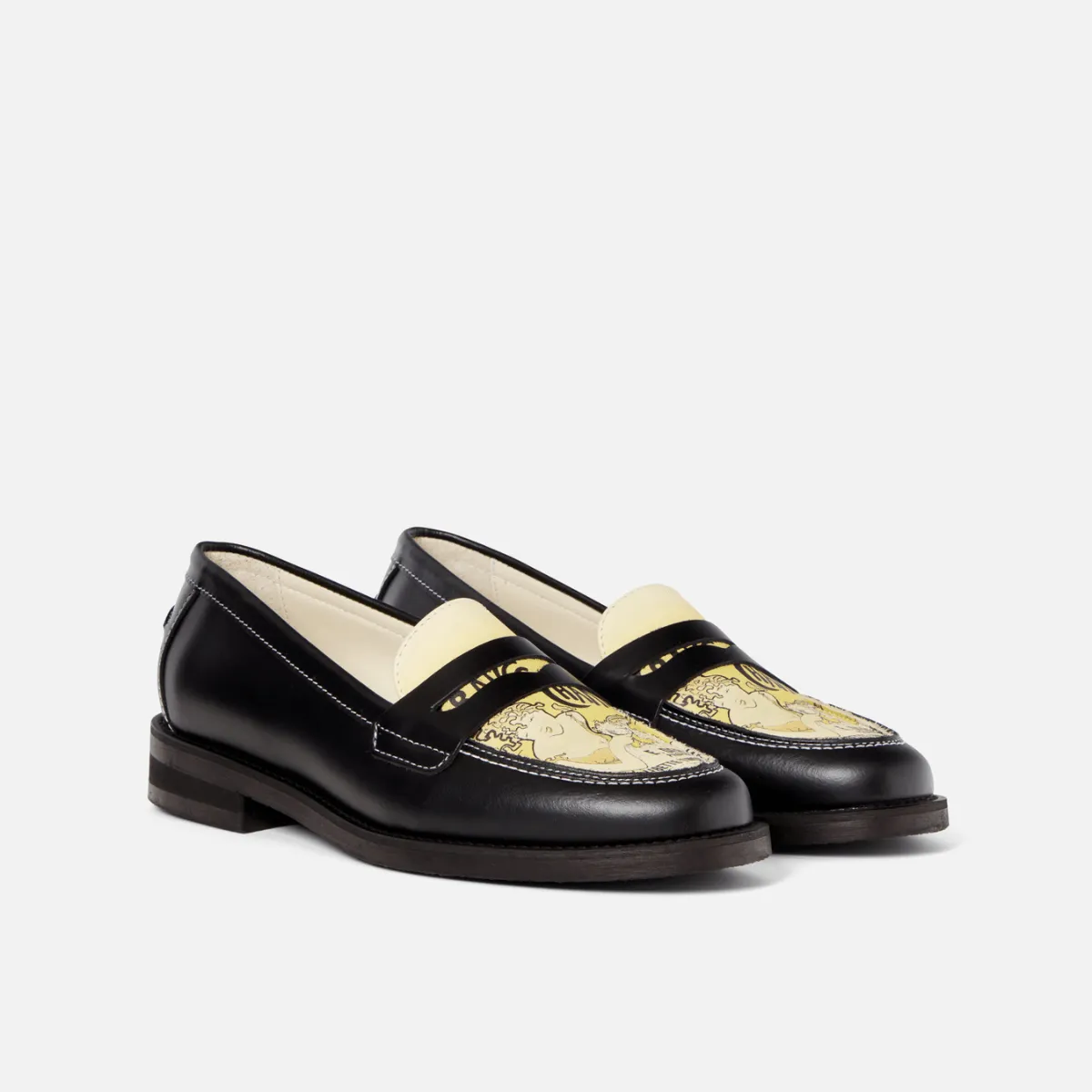 Wilde Champagne Penny Loafer - Women's sold by Duke + Dexter product image thumbnail 3
