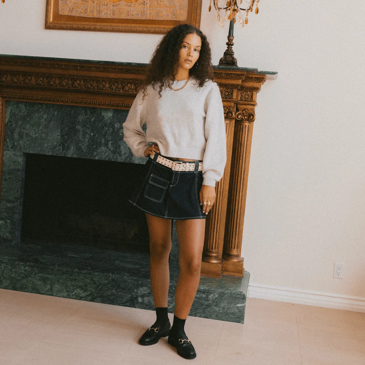 Wilde Black Bit Loafer - Women's sold by Duke + Dexter product image thumbnail 2