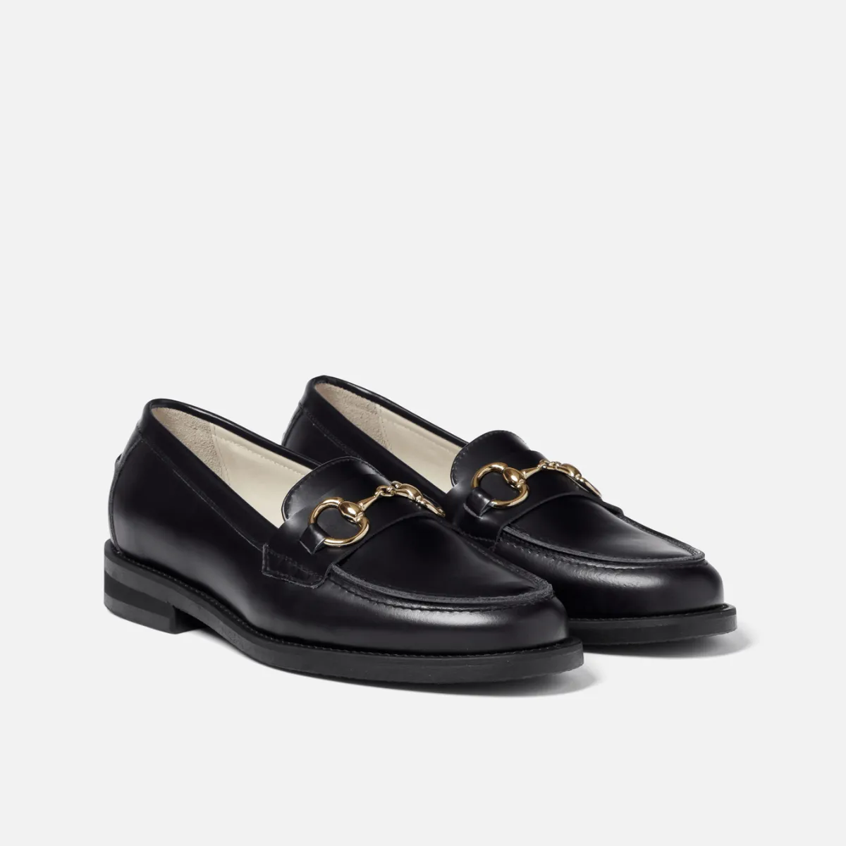 Wilde Black Bit Loafer - Women's sold by Duke + Dexter product image thumbnail 3