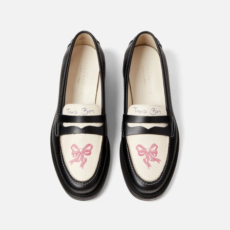 Wilde Bow Penny Loafer - Women's sold by Duke + Dexter