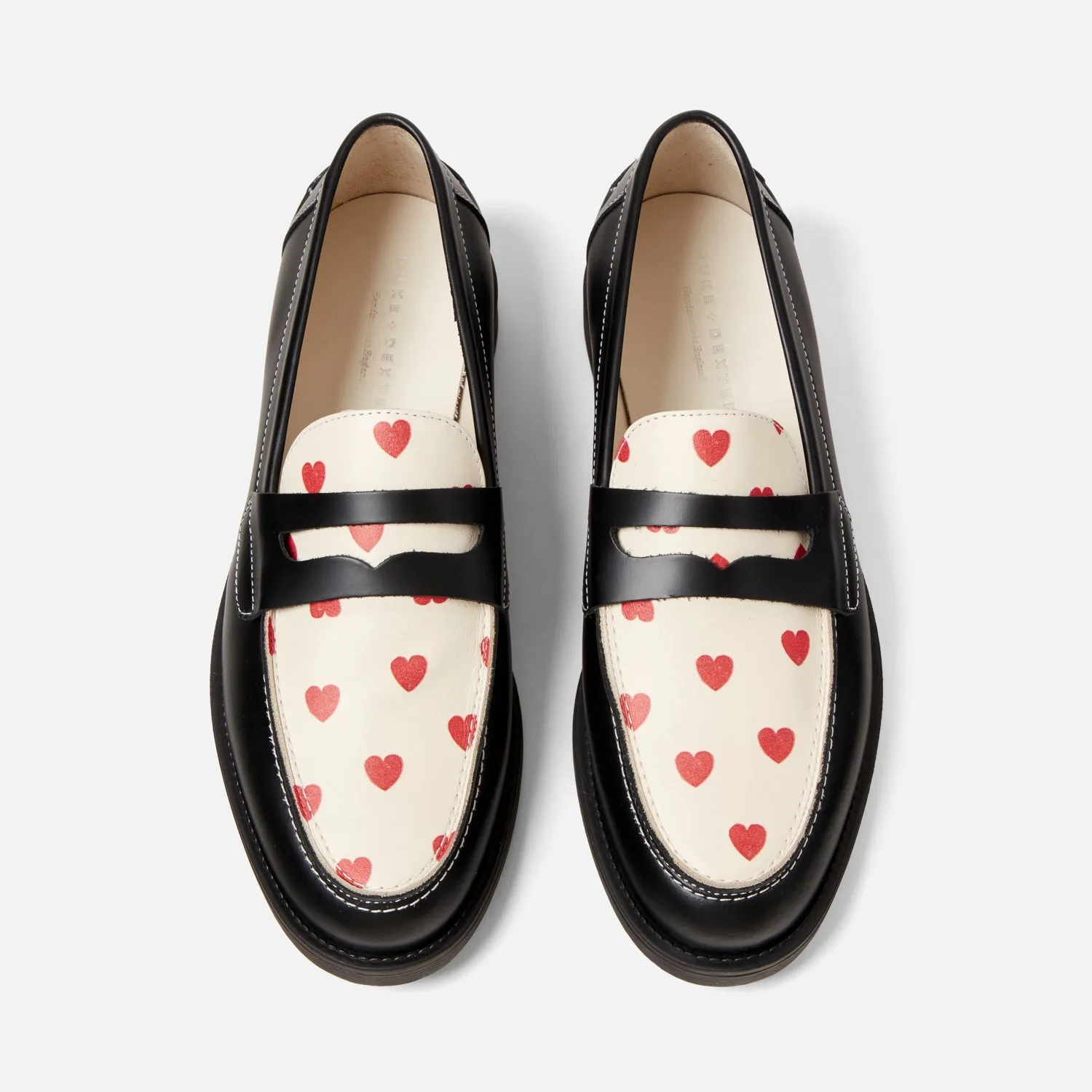 Wilde Hearts Penny Loafer - Men's sold by Duke + Dexter