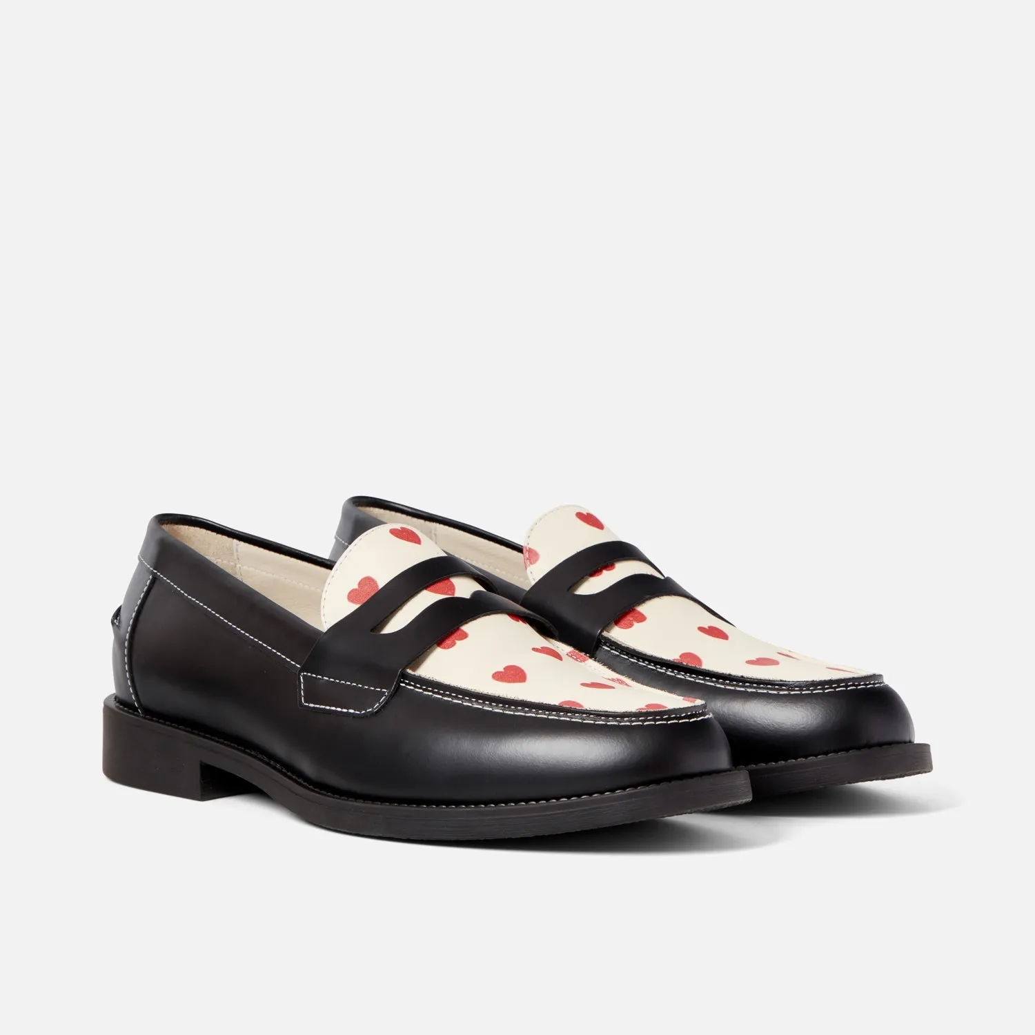 Wilde Hearts Penny Loafer - Men's sold by Duke + Dexter product image thumbnail 3