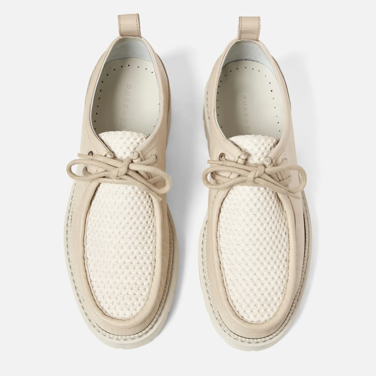 Moby White Rattan Boot - Men's sold by Duke + Dexter product image thumbnail 4