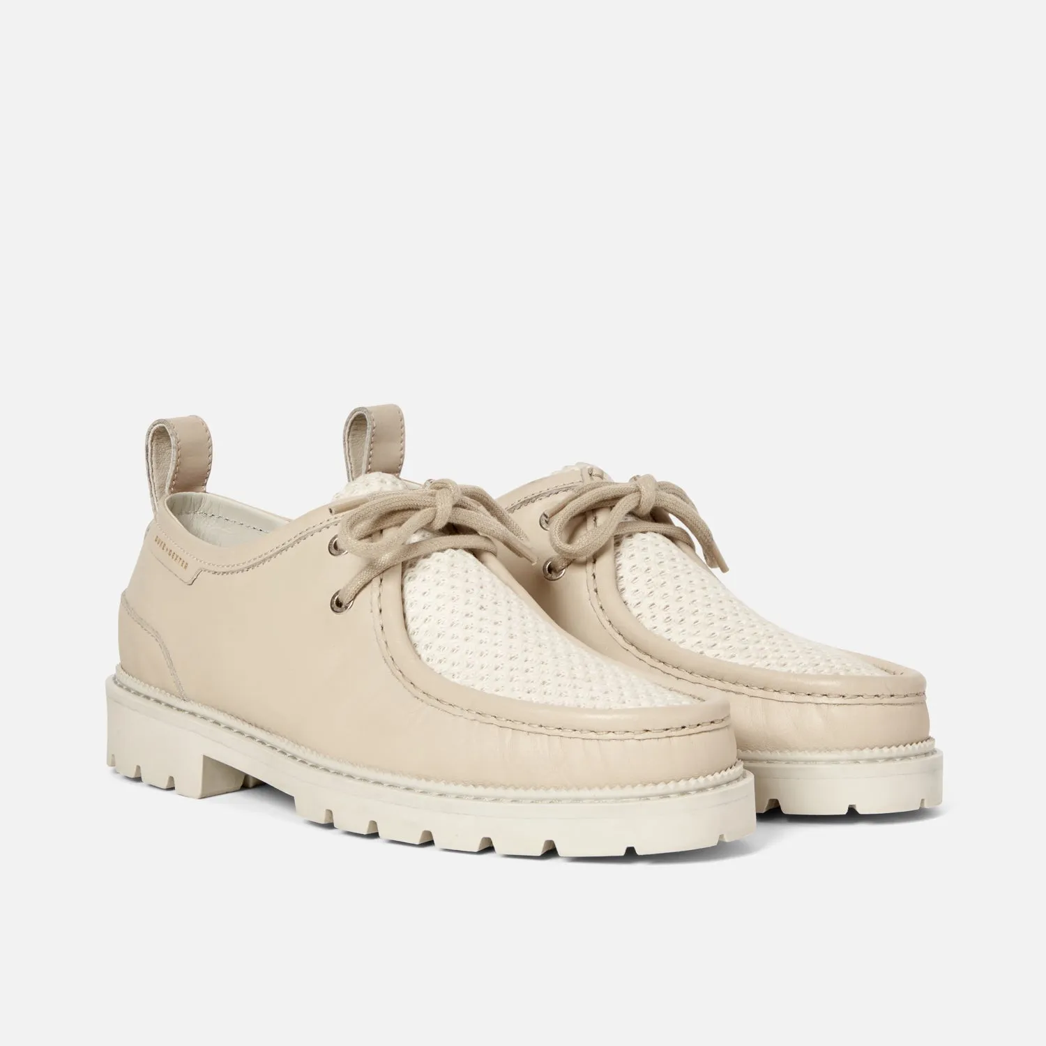 Moby White Rattan Boot - Men's sold by Duke + Dexter product image thumbnail 3