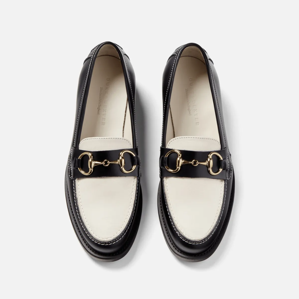Wilde Black x White Bit Loafer - Women's sold by Duke + Dexter product image thumbnail 2