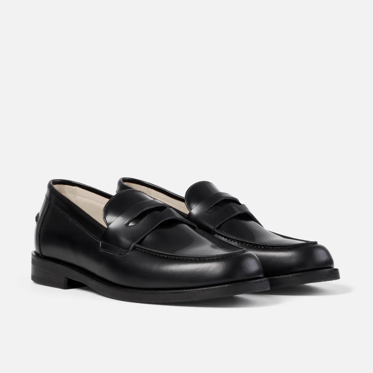Wilde Black Penny Loafer - Men's sold by Duke + Dexter product image thumbnail 3