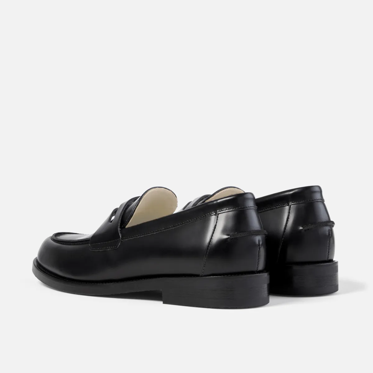 Wilde Black Penny Loafer - Men's sold by Duke + Dexter product image thumbnail 5