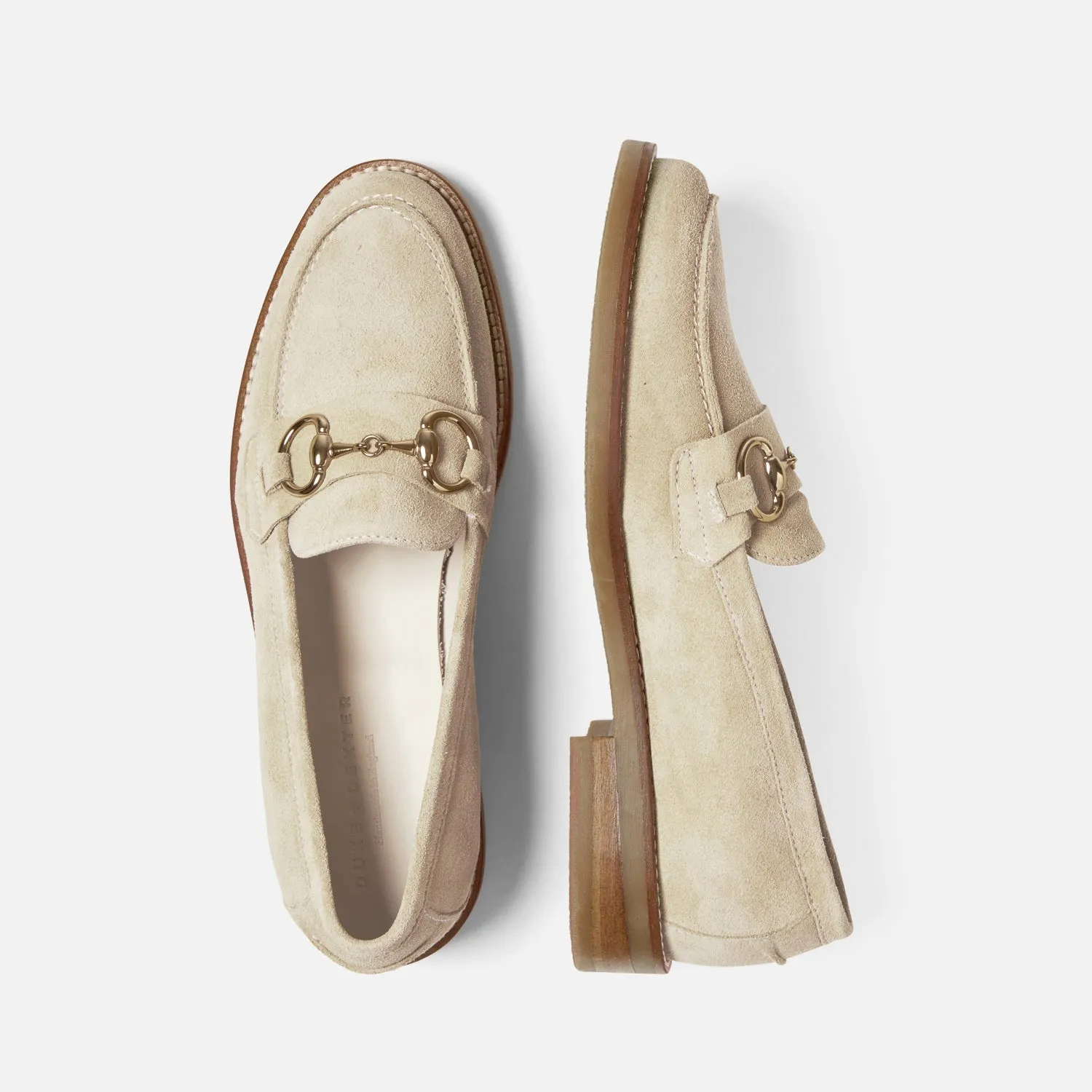 Wilde Biscuit Suede Bit Loafer - Women's sold by Duke + Dexter product image thumbnail 5