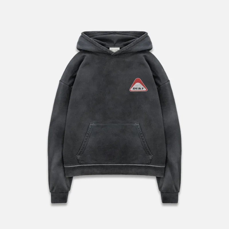 DR1 World Championship Washed Black Hoodie sold by Duke + Dexter
