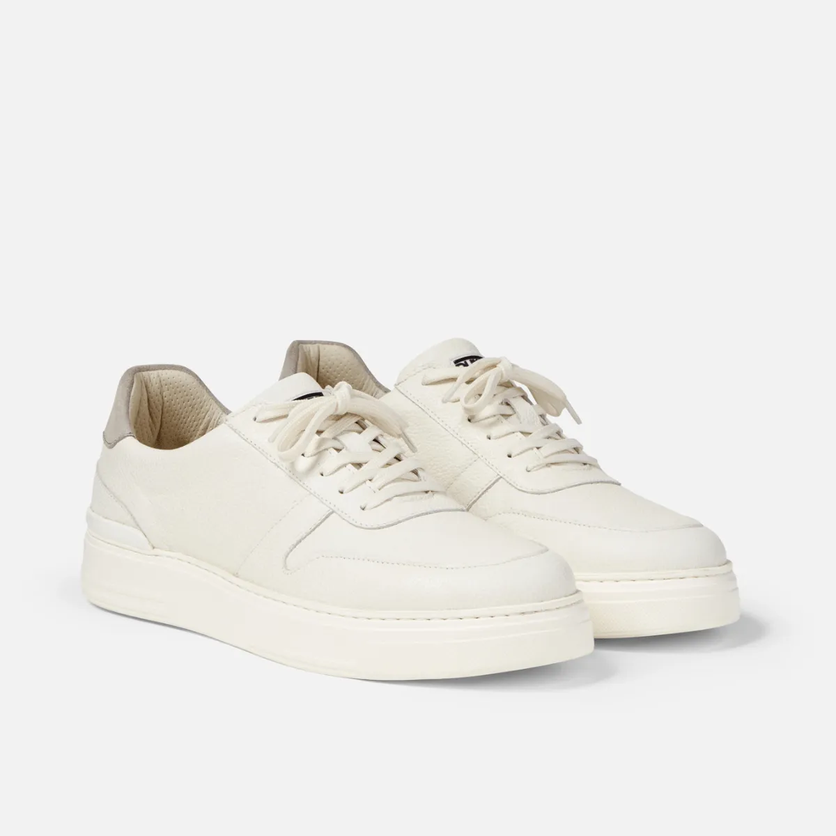 Ritchie White + Grey Sneaker - Men's sold by Duke + Dexter product image thumbnail 3
