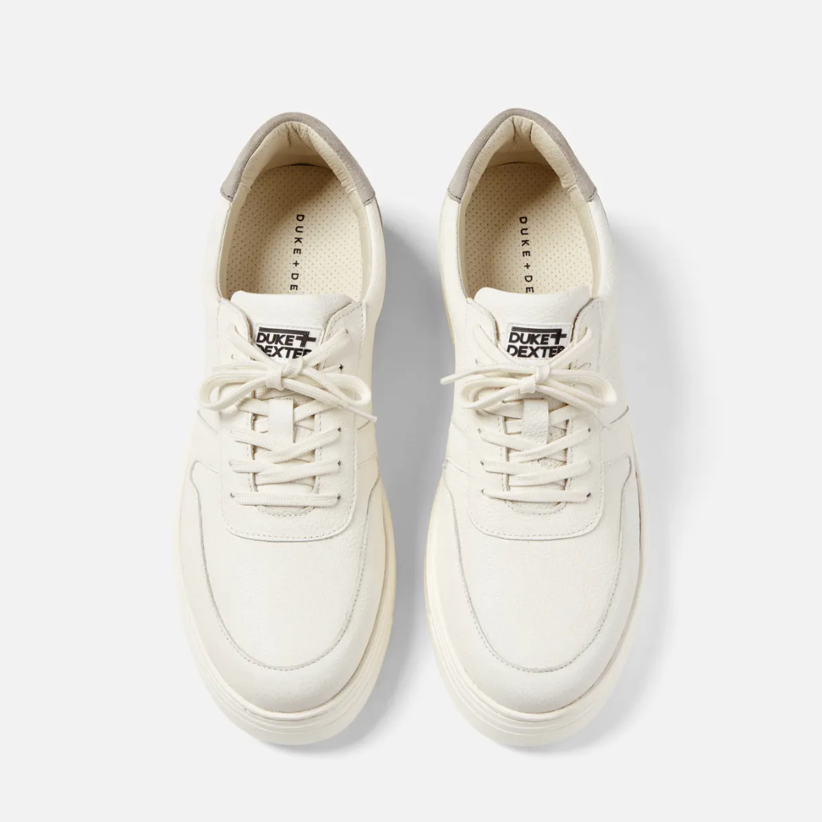 Ritchie White + Grey Sneaker - Men's sold by Duke + Dexter product image thumbnail 5