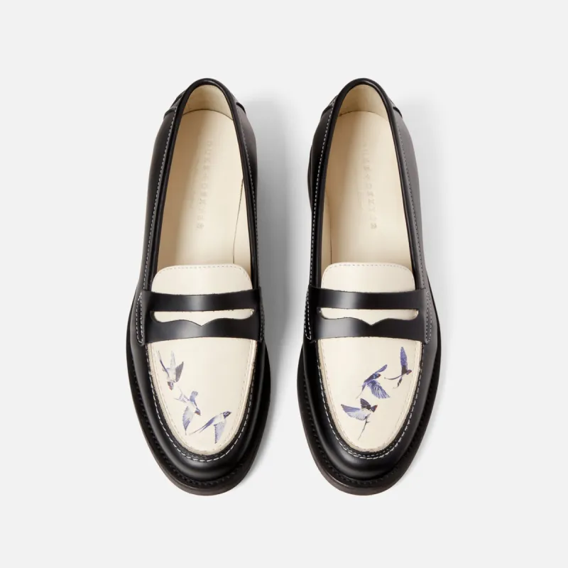 Wilde Swallow Penny Loafer - Women's sold by Duke + Dexter