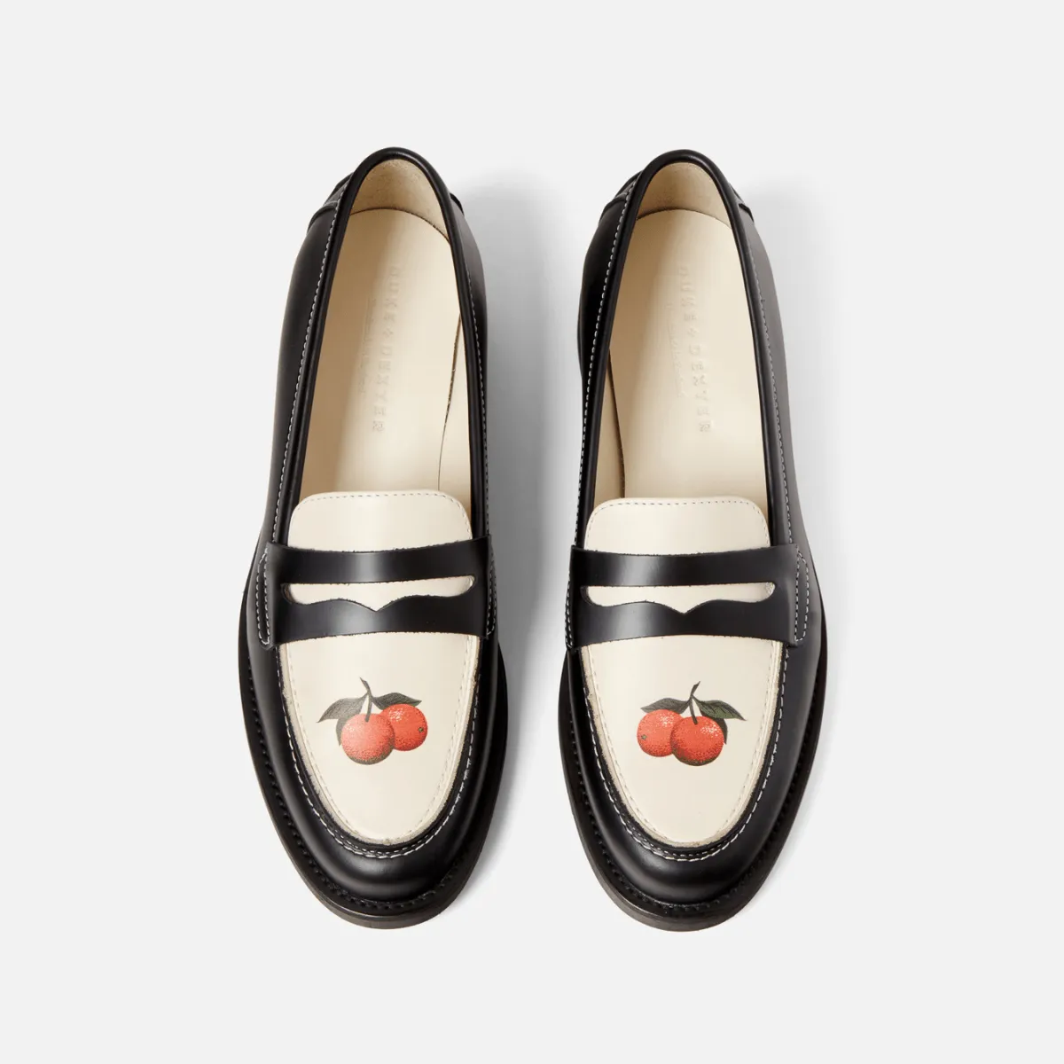 Wilde Orange Penny Loafer - Women's sold by Duke + Dexter