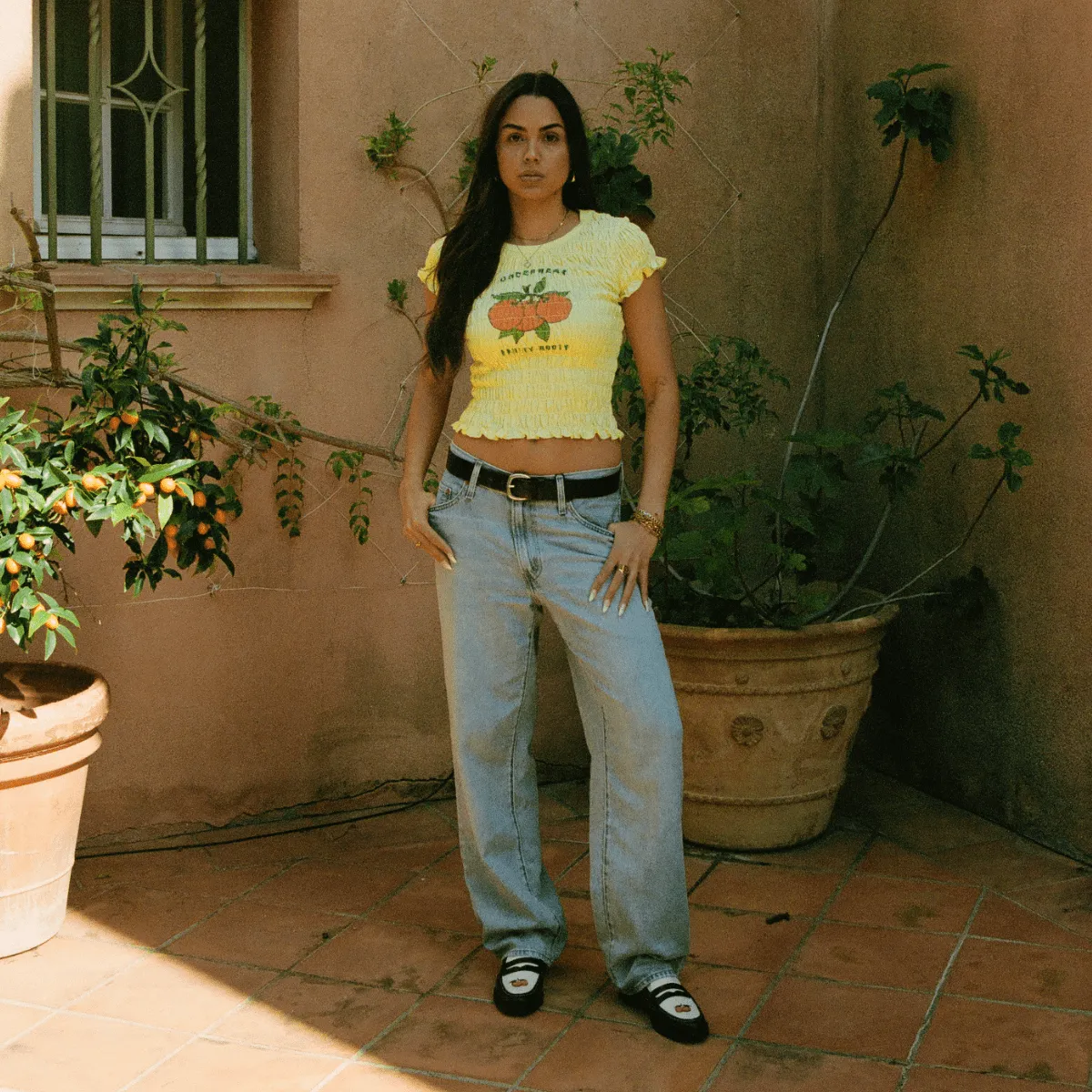 Wilde Orange Penny Loafer - Women's sold by Duke + Dexter product image thumbnail 2