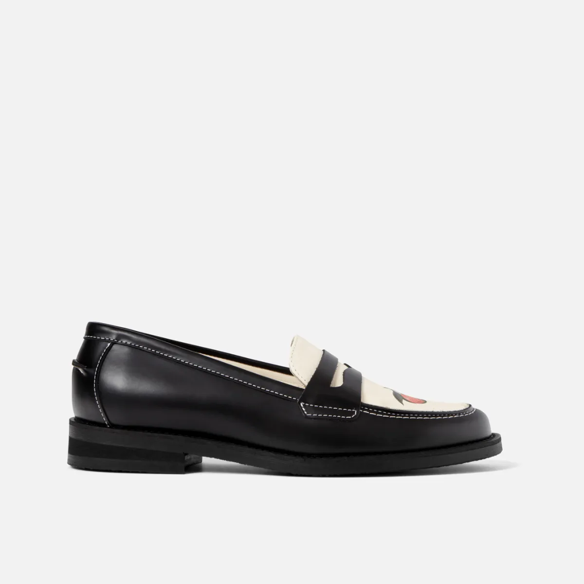 Wilde Orange Penny Loafer - Women's sold by Duke + Dexter product image thumbnail 4
