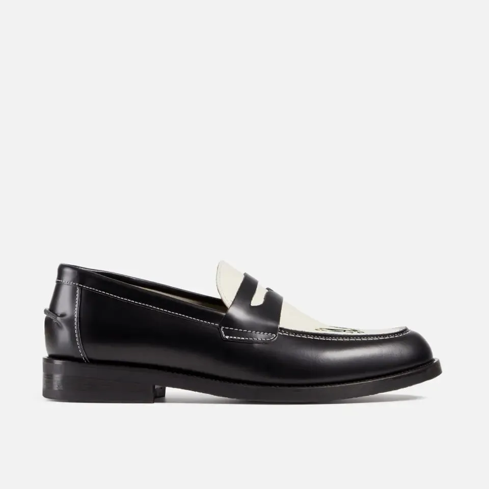 Hand-Painted Initial Penny Loafer - Men's sold by Duke + Dexter product image thumbnail 2