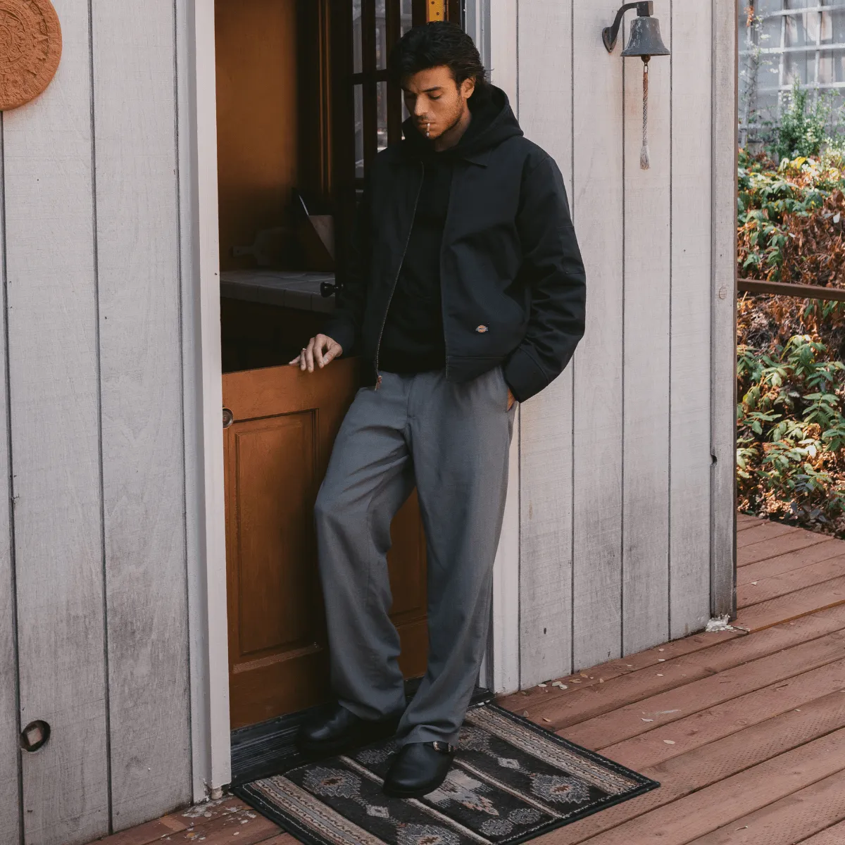 Winston Black Pebble Mule - Men's sold by Duke + Dexter product image thumbnail 2