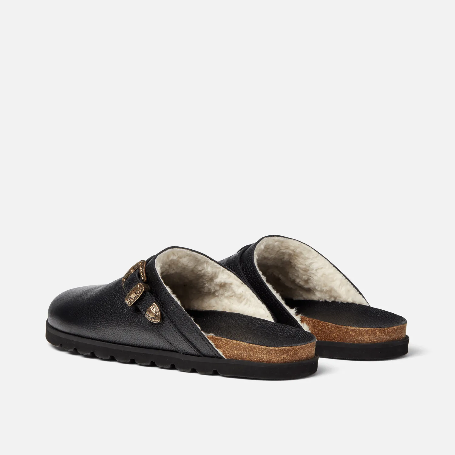 Winston Black Pebble Mule - Men's sold by Duke + Dexter product image thumbnail 5