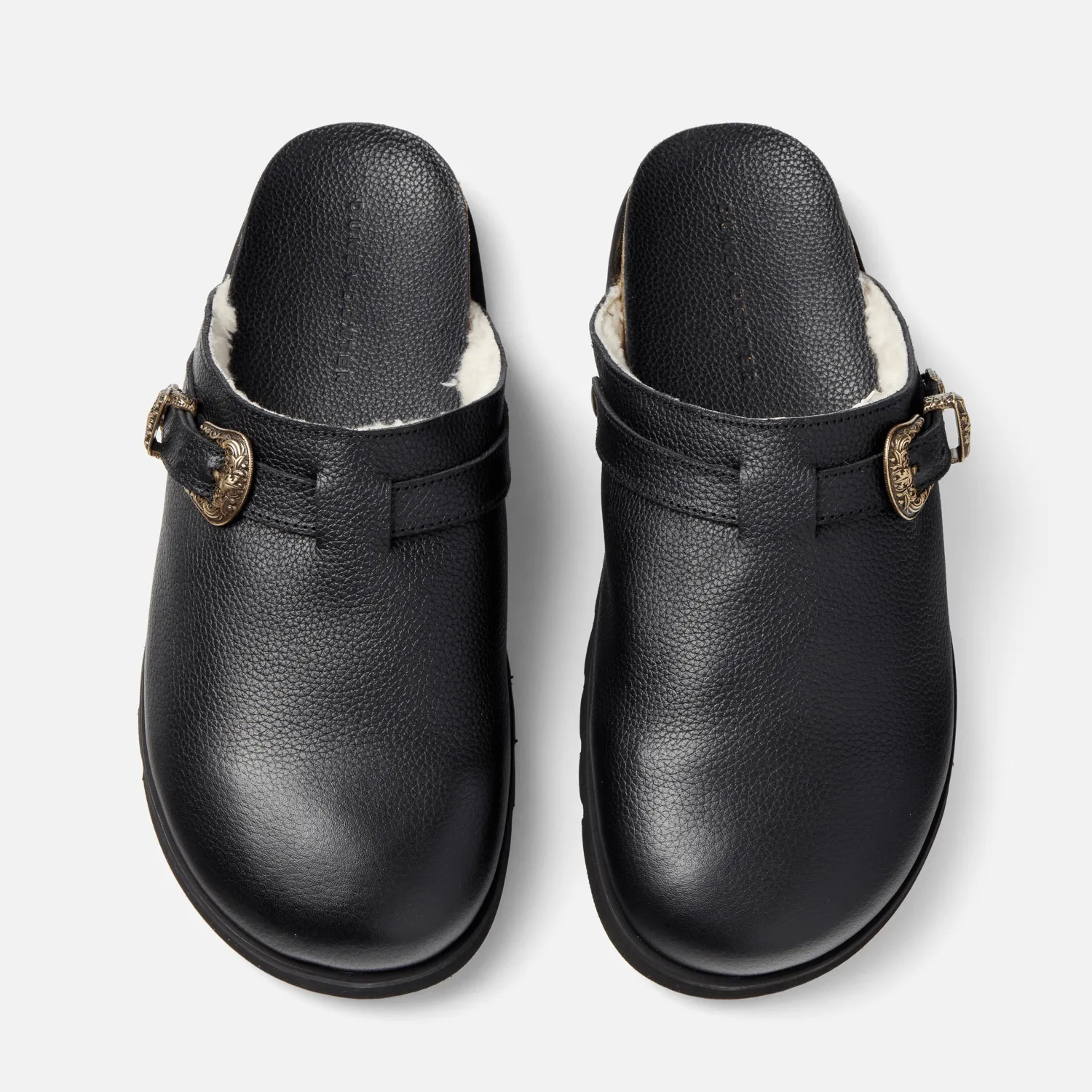 Winston Black Pebble Mule - Men's sold by Duke + Dexter product image thumbnail 4