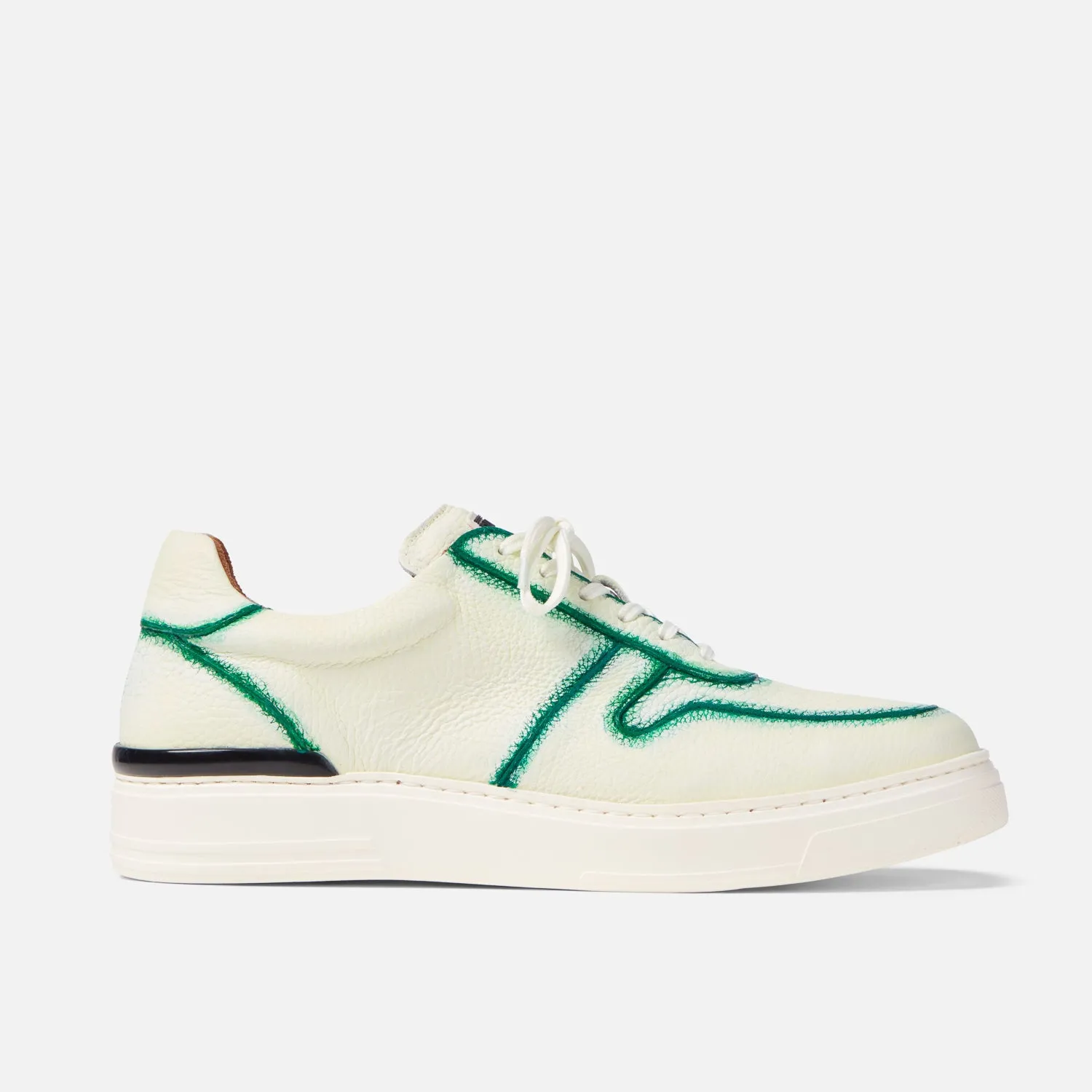 Ritchie Hand-Painted Court Sneaker - Men's sold by Duke + Dexter