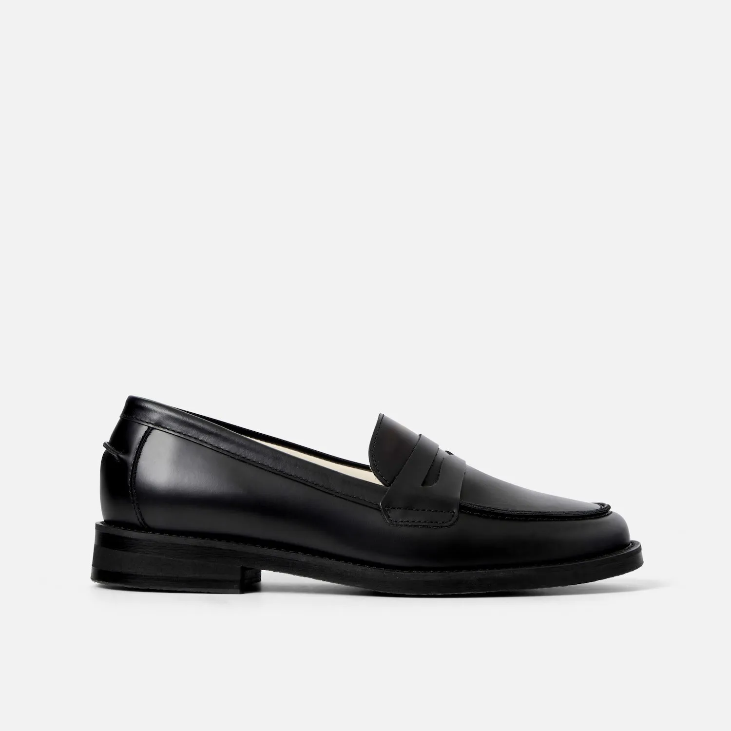 Wilde Black Penny Loafer - Women's sold by Duke + Dexter