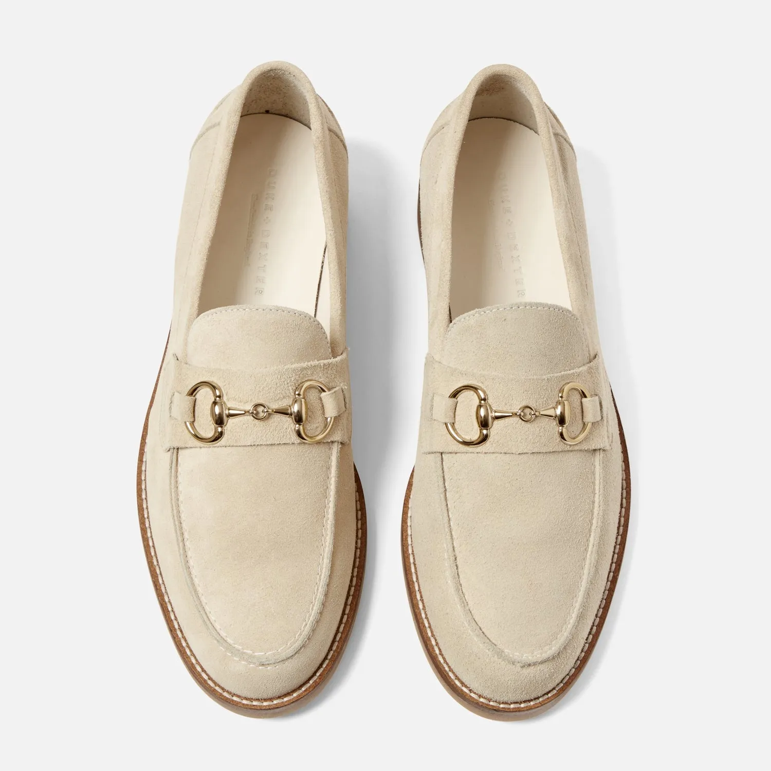 Wilde Biscuit Suede Bit Loafer - Men's sold by Duke + Dexter product image thumbnail 4