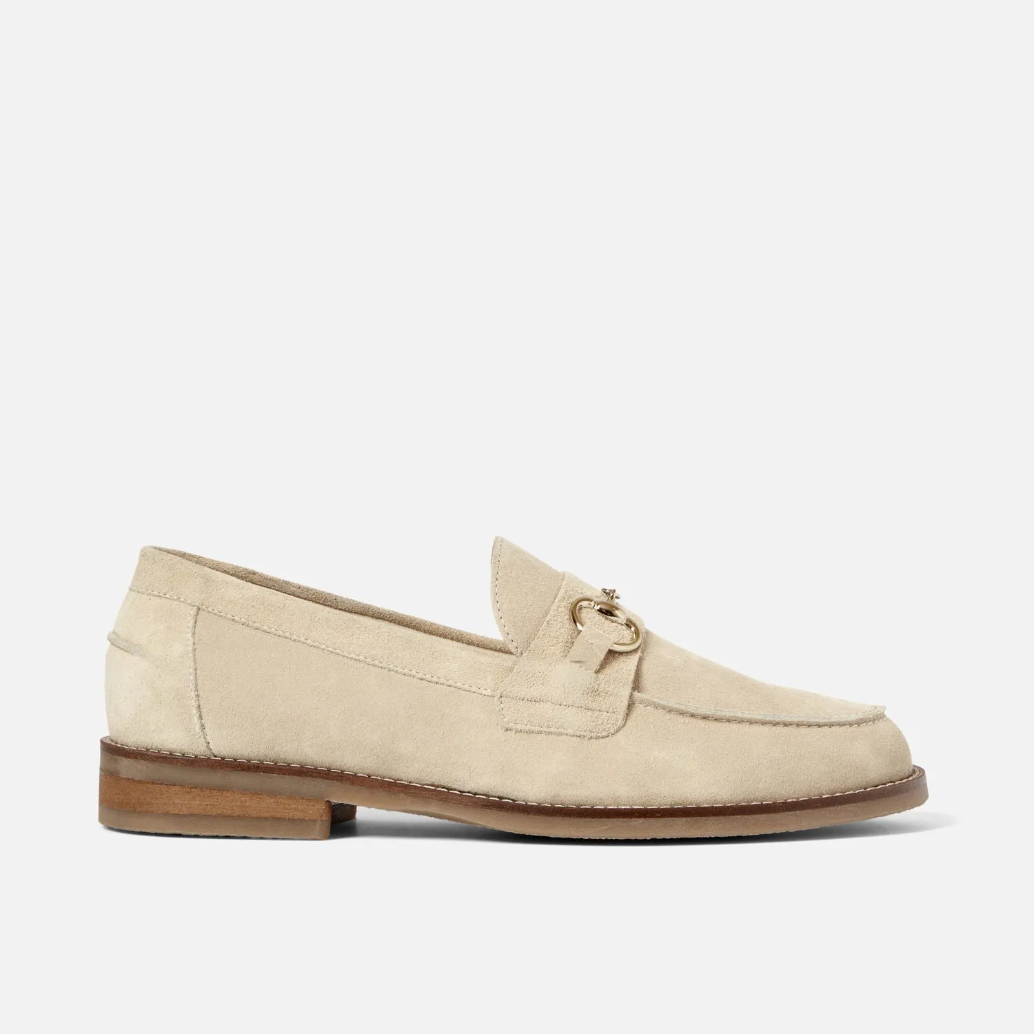 Wilde Biscuit Suede Bit Loafer - Men's sold by Duke + Dexter