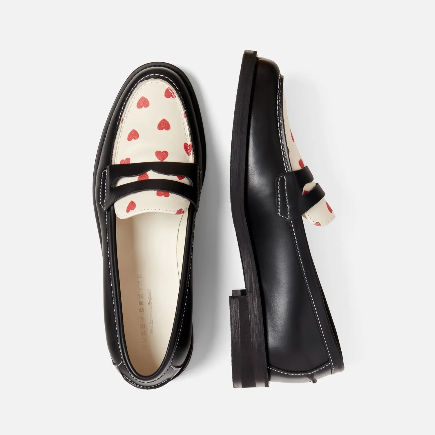 Wilde Hearts Penny Loafer - Women's sold by Duke + Dexter product image thumbnail 5