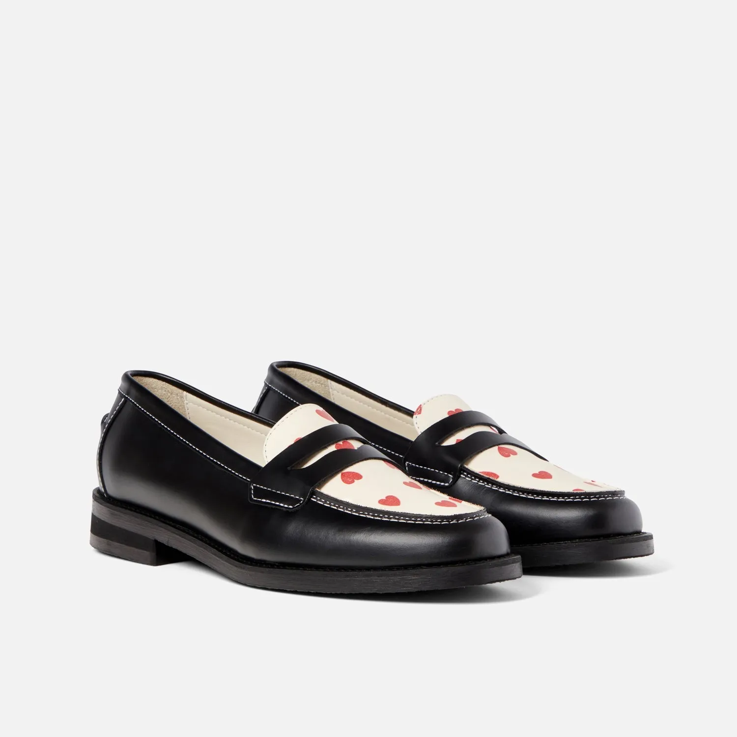 Wilde Hearts Penny Loafer - Women's sold by Duke + Dexter product image thumbnail 3