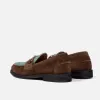 Checks Sage + Chocolate Bit Loafer - Men's sold by Duke + Dexter