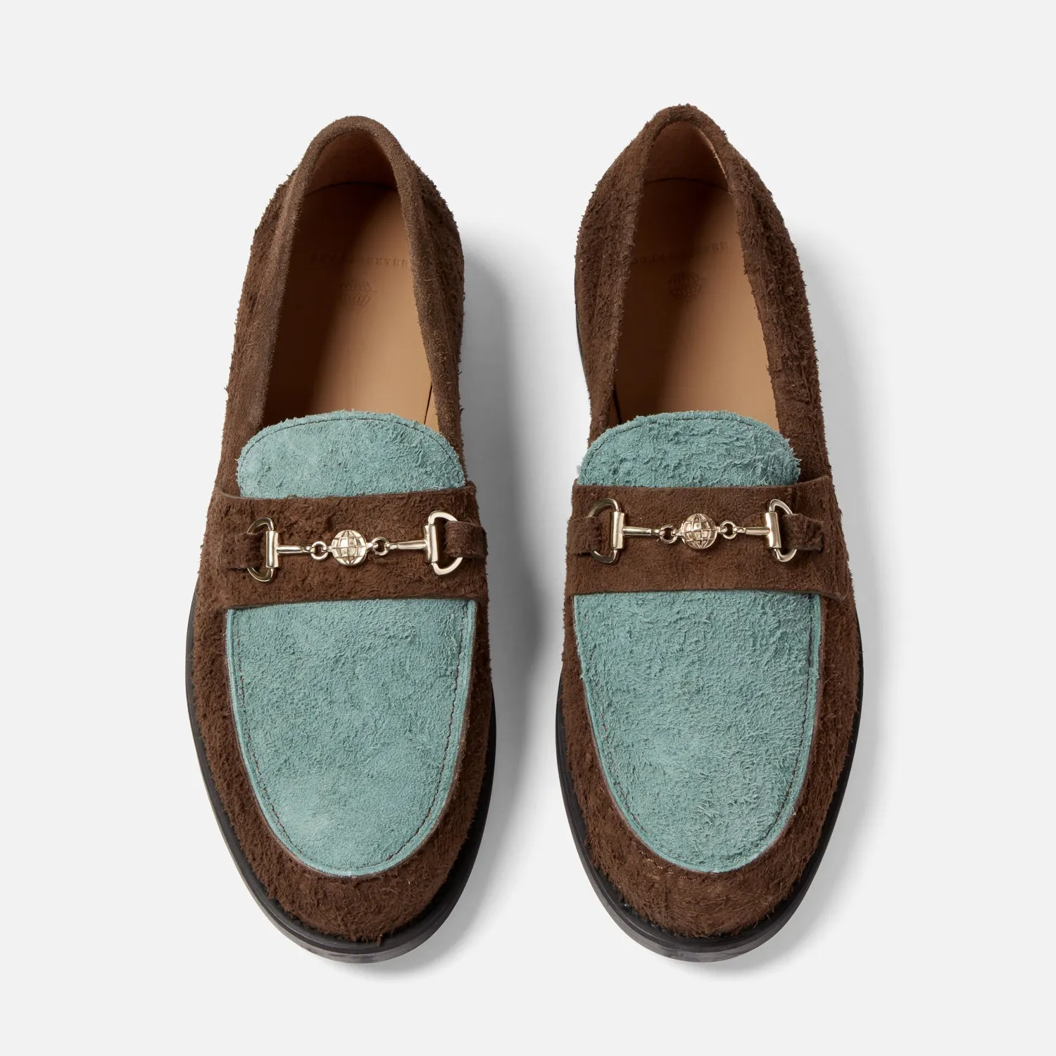 Checks Sage + Chocolate Bit Loafer - Men's sold by Duke + Dexter product image thumbnail 2