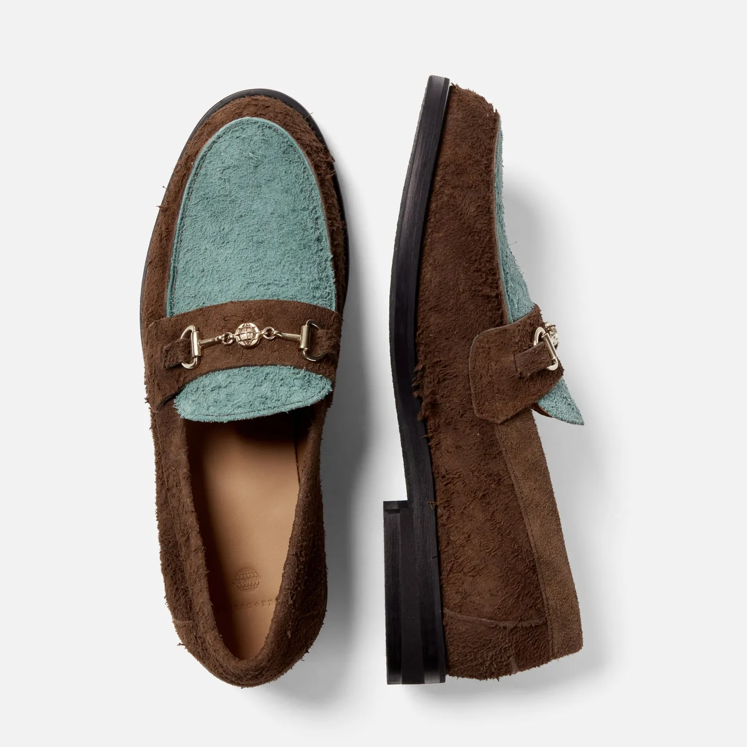 Checks Sage + Chocolate Bit Loafer - Men's sold by Duke + Dexter product image thumbnail 4