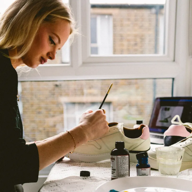 Hand-Painted Bespoke- Men's sold by Duke + Dexter