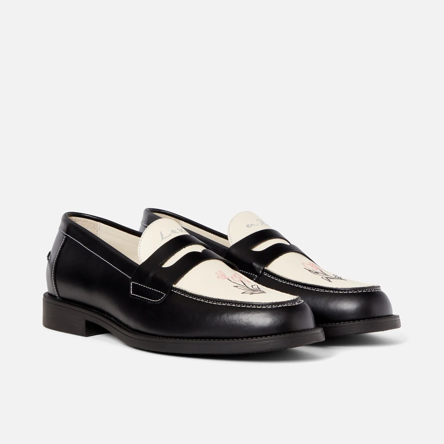 about:blank La Vie En Rose Penny Loafer - Men's sold by Duke + Dexter product image thumbnail 3