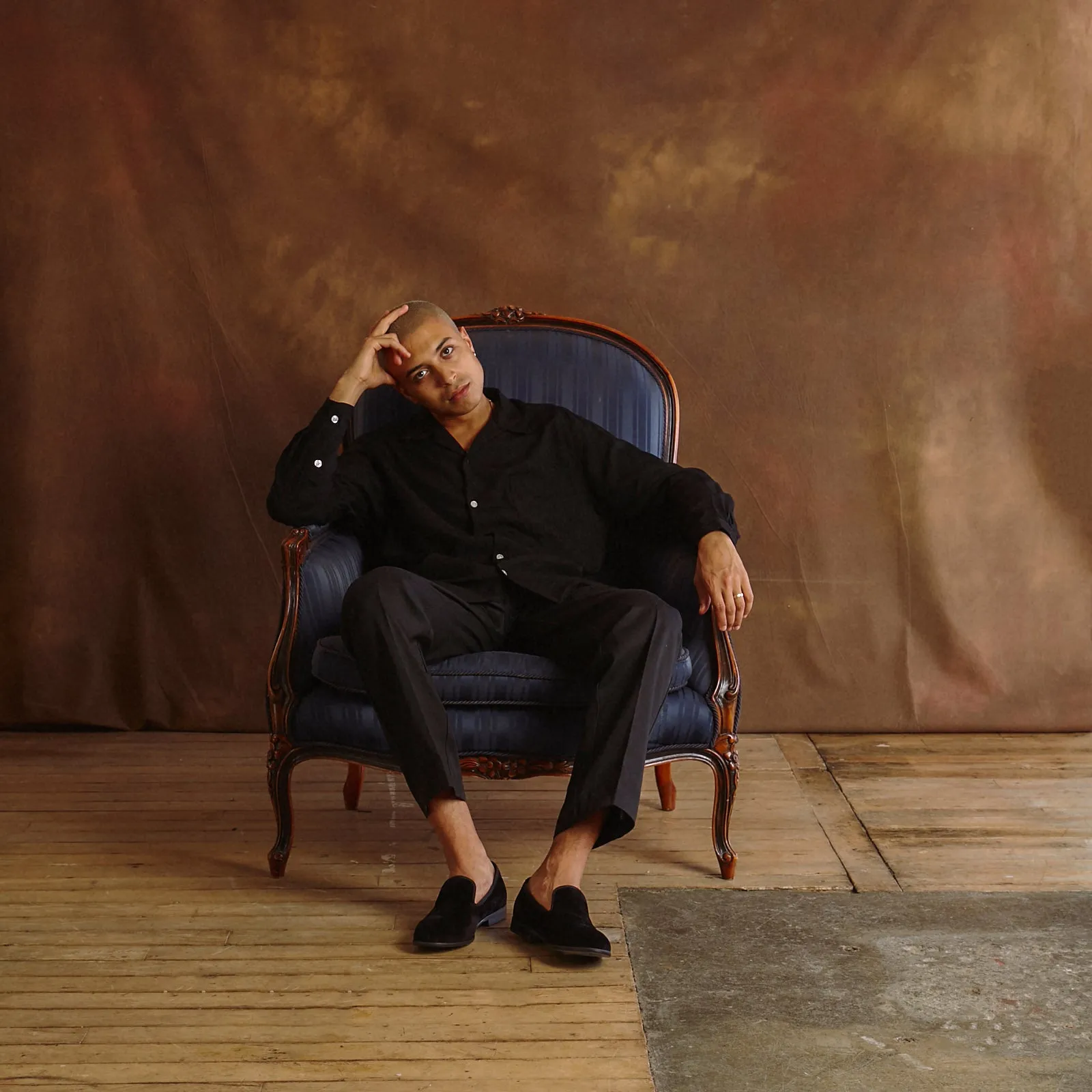 Duke Bowler Black Loafer - Men's sold by Duke + Dexter product image thumbnail 2