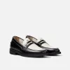 Hand-Painted Lettering Penny Loafer - Women's sold by Duke + Dexter