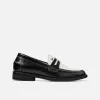 Hand-Painted Lettering Penny Loafer - Women's sold by Duke + Dexter