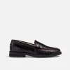 Peachy Den Black Croc Loafer - Women's sold by Duke + Dexter