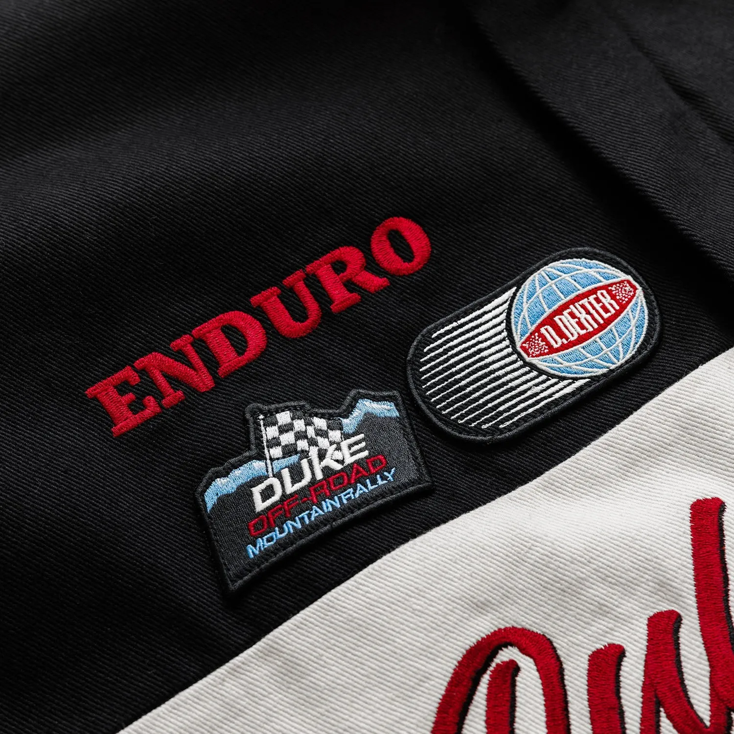 DR1 World Championship Vintage Black Jacket sold by Duke + Dexter product image thumbnail 5