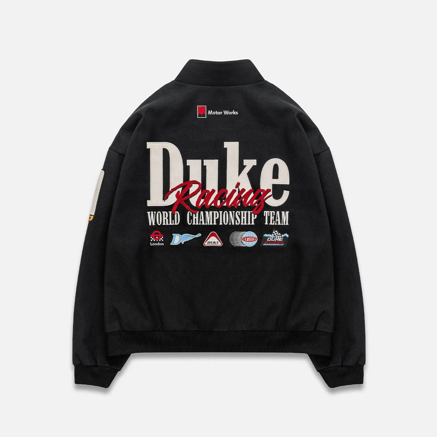 DR1 World Championship Vintage Black Jacket sold by Duke + Dexter product image thumbnail 3