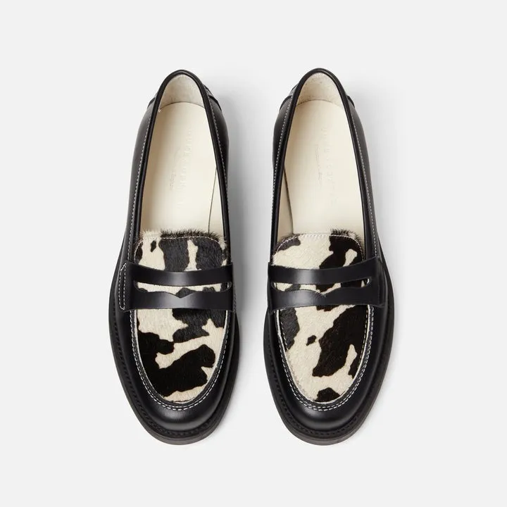 Wilde Cow Pony Penny Loafer - Women's sold by Duke + Dexter