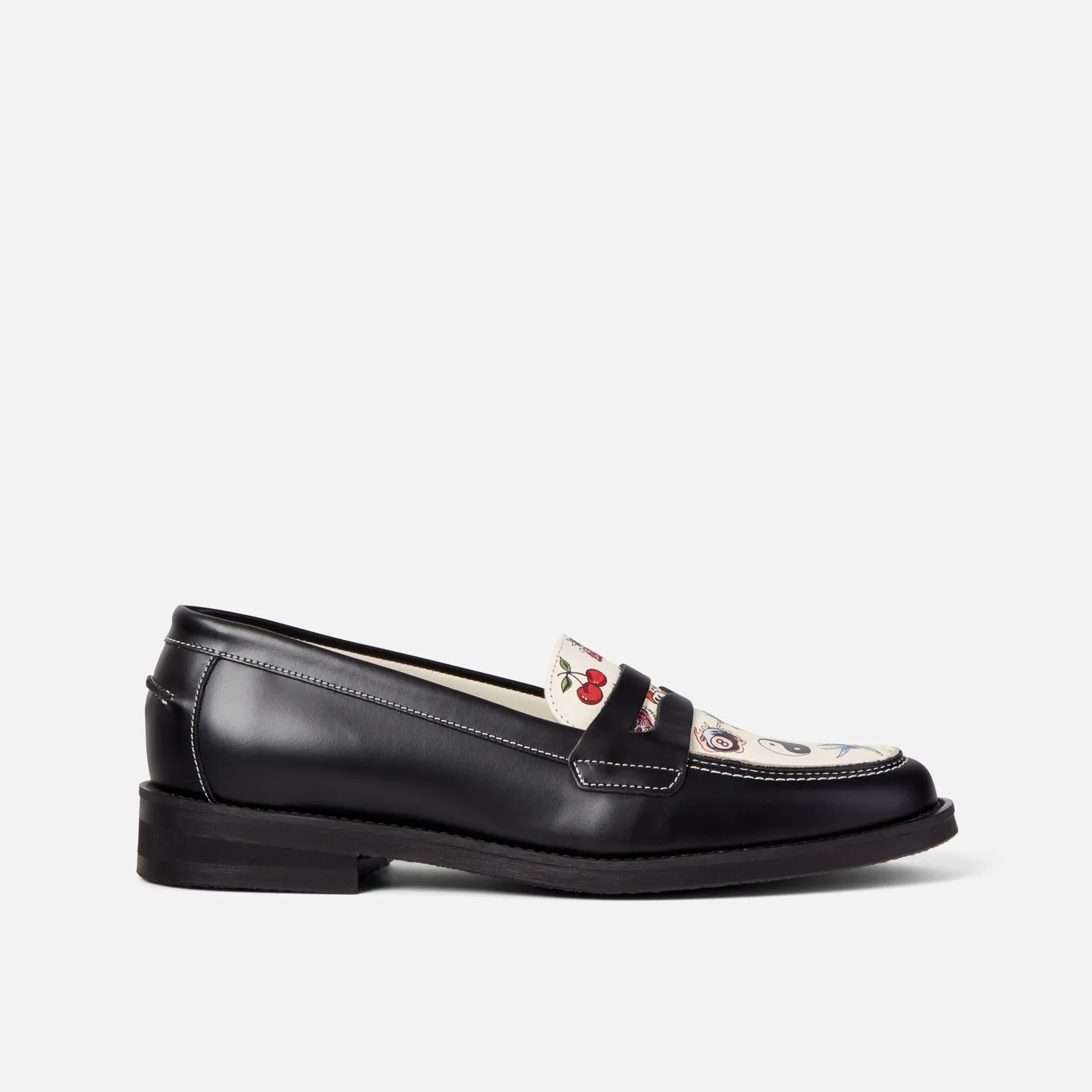 Wilde Tattoo Penny Loafer - Women's sold by Duke + Dexter product image thumbnail 2