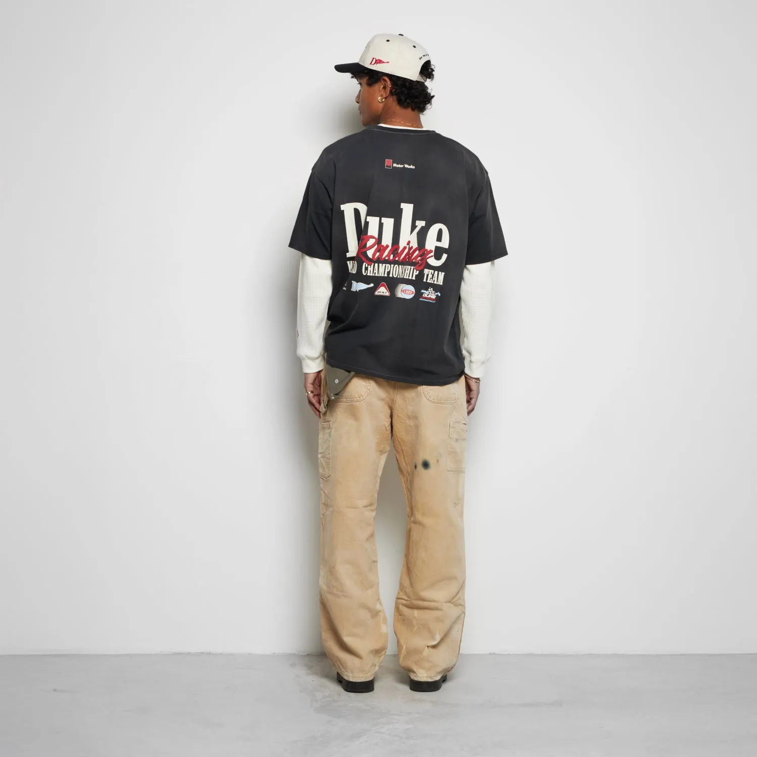 DR2 World Championship Washed Black T-Shirt sold by Duke + Dexter product image thumbnail 4