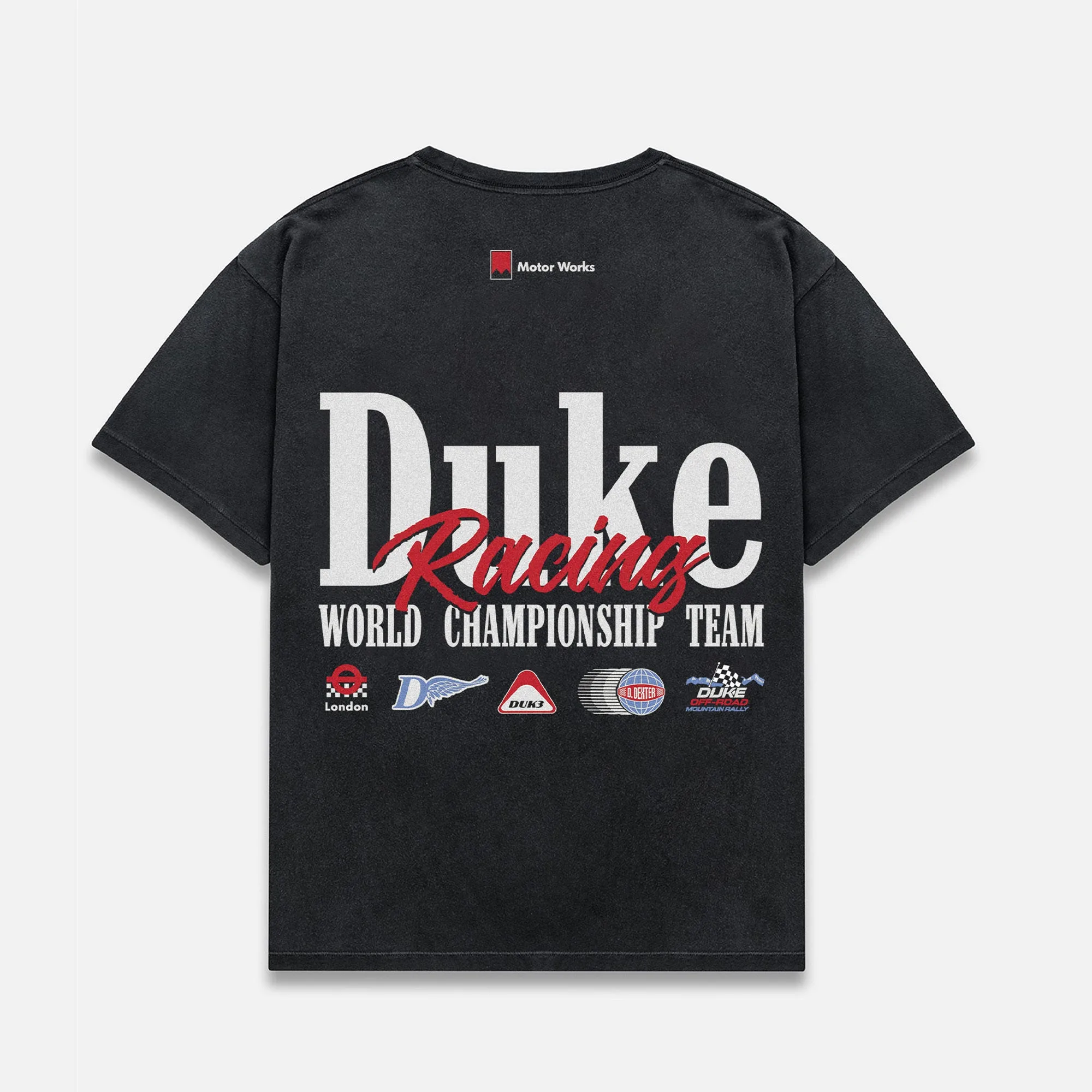 DR2 World Championship Washed Black T-Shirt sold by Duke + Dexter product image thumbnail 3