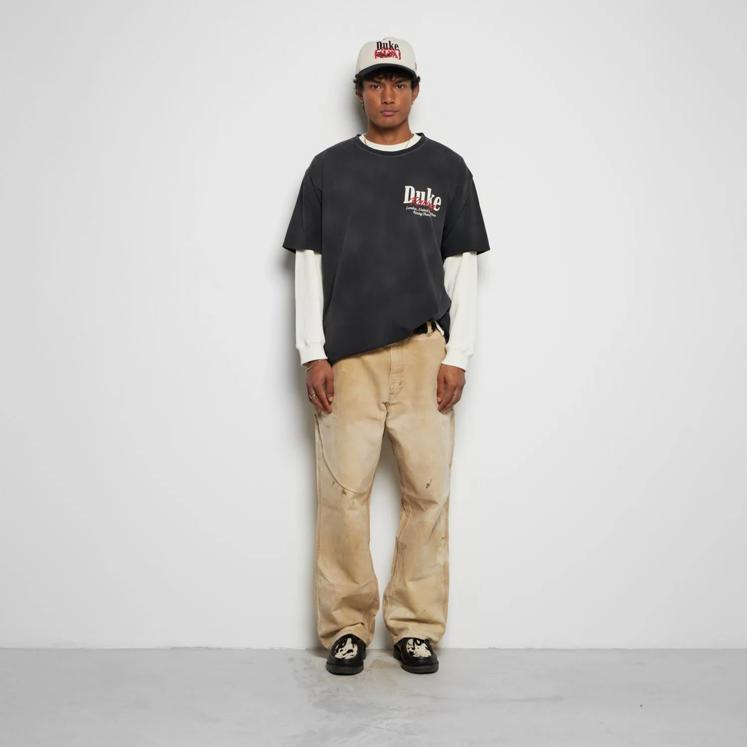 DR2 World Championship Washed Black T-Shirt sold by Duke + Dexter product image thumbnail 2