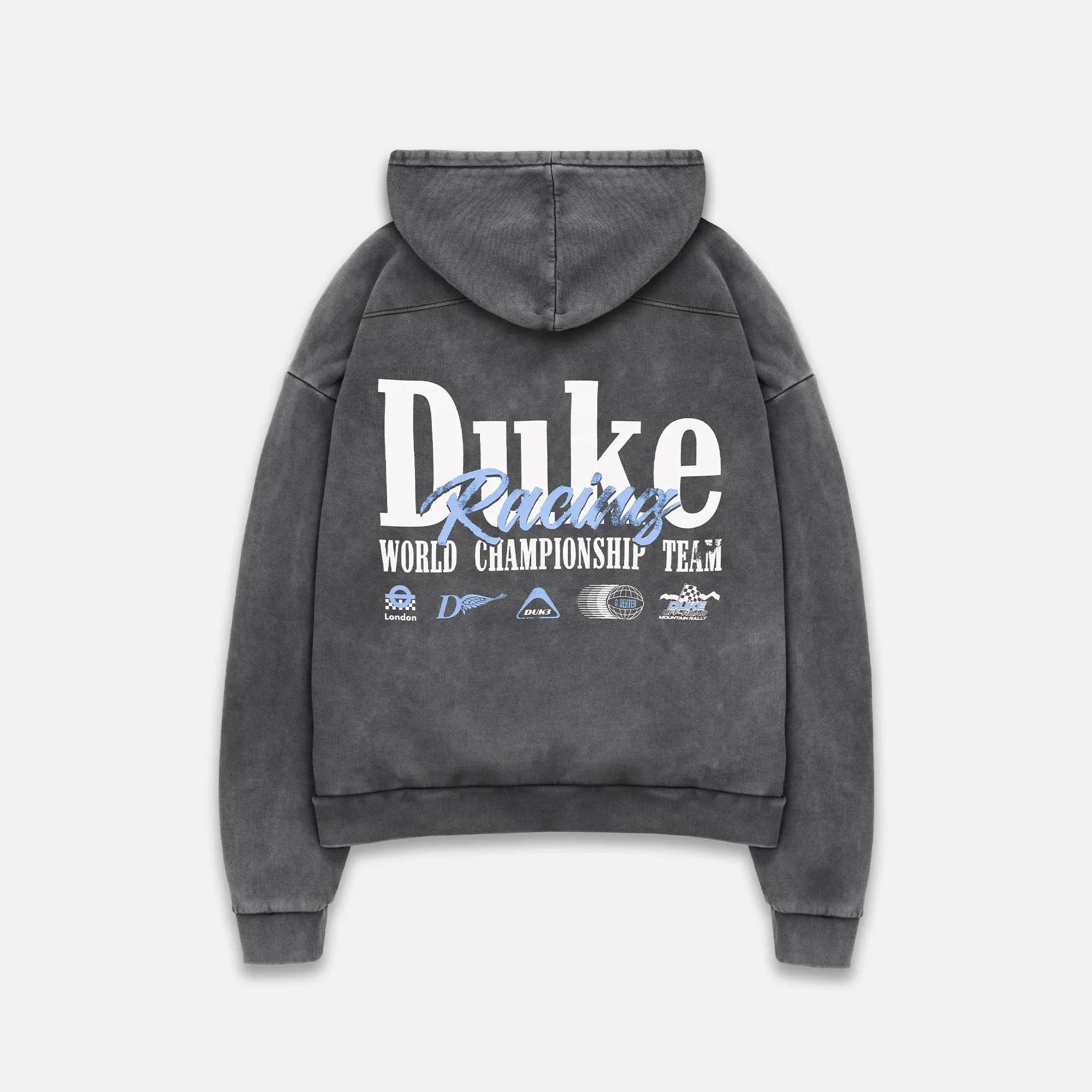 DR2 World Championship Vintage Grey Hoodie sold by Duke + Dexter product image thumbnail 3
